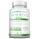 MémoireSyl approuvé - Supplément de stimulation de la mémoire - Améliorer la concentration et la concentration - Protégez contre le déclin cognitif - avec la Mane de Lion et la BioPerine - 60 Capsules - Vegan