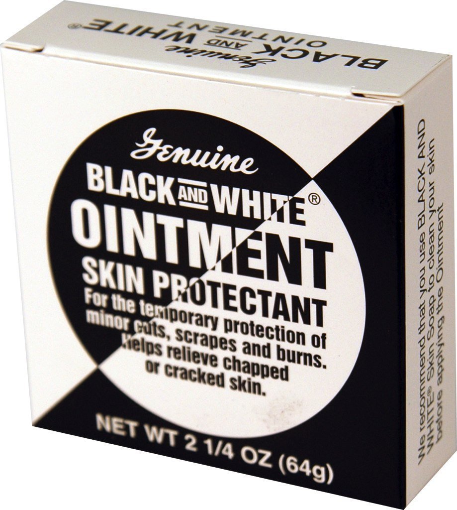 Onguent noir et blanc 2,25 oz. Traitement tropical apaisant