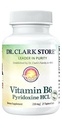 Supplément de vitamine B6 du Dr Clark – 230mg, 21 Capsules de Tapioca, soutient le métabolisme énergétique et la santé du système nerveux