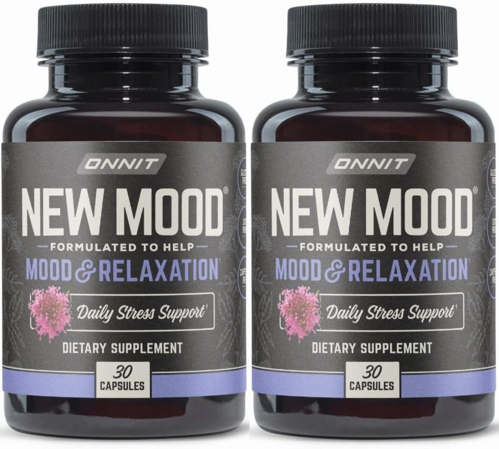 ONNIT Nouvelle humeur formulée pour aider l'humeur et la détente (2)