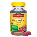 Nature faite Haute Absorption Citrate de magnésium 200 mg par portion, Supplément de magnésium pour les muscles, Nerve, os et soutien cardiaque, 60 Gommies de magnésium, 30 jours d'approvisionnement