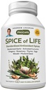 ANDREW MOINSMAN Spice of Life 60 Capsules - Huit Extraits scientifiquement établis, Concentrés. Epices de promotion de la santé. Ail, Curcumine, Origan, Romarin, Sauge, Thym, Graines de moutarde, Wasabi