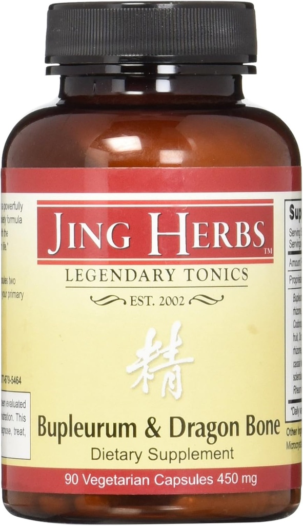 Jing Herbes Bupleurum & Dragon Bone 90 Capsules