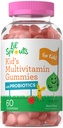 Carlyle Kids Multivitamine Gummies avec des probiotiques. 60 Chewables.