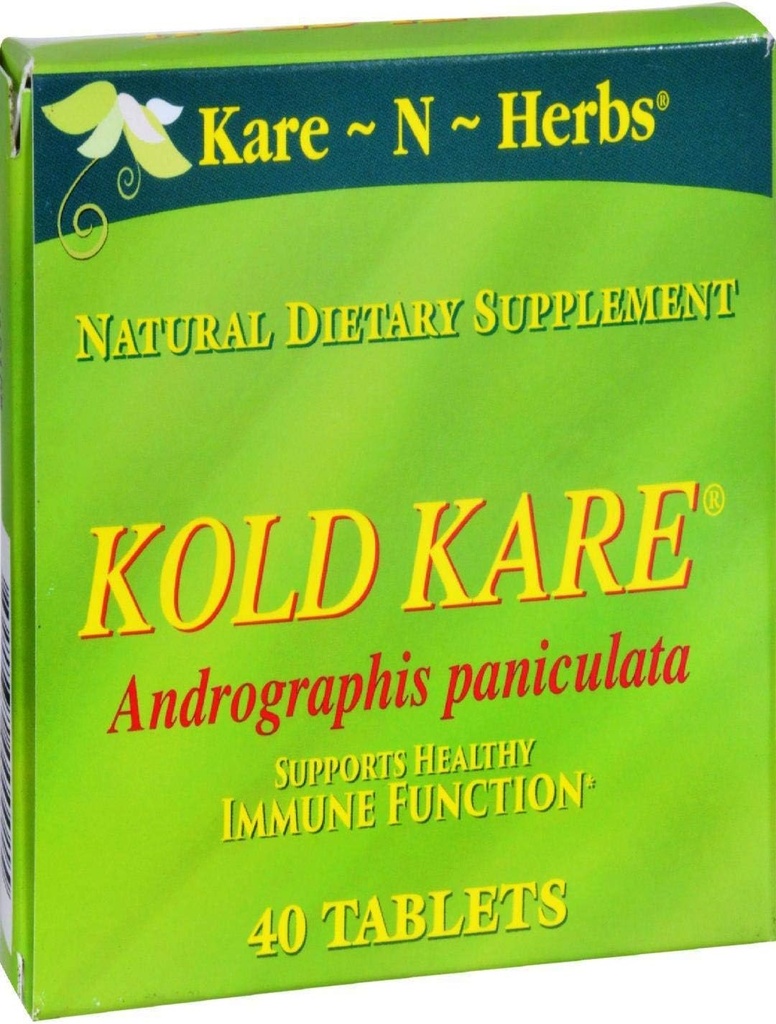 Kold Kare Daily Immune Health Function, 40 comtes Efficace contre le rhume, le sinus, les symptômes d'allergie.