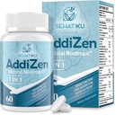 Supplément Cerveau 17-en-1 pour la mémoire et le focus.