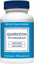 La vitamine Shoppe Quercetin avec Bromelain, Antioxydant qui soutient une immune saine pour toutes les saisons (180 capsules)