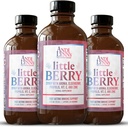 Andi LynnS LittleBerry, Sirop de baies aînées pour les enfants avec vitamine C et zinc, supplément à base de plantes à action rapide, 4 oz (3-Pack)