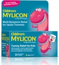 MYLICON Children's Tummy Relief for Kids, 24 Cherry Flavored Chewable Tablets