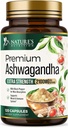 Suppléments Ashwagandha - 2100mg Ashwagandha Capsule pour les femmes et les hommes, Support antioxydant naturel, Extrait de racine Ashwa, Support calmant extra-fort avec poivre noir, végétalien et sans gluten - 120 capsules