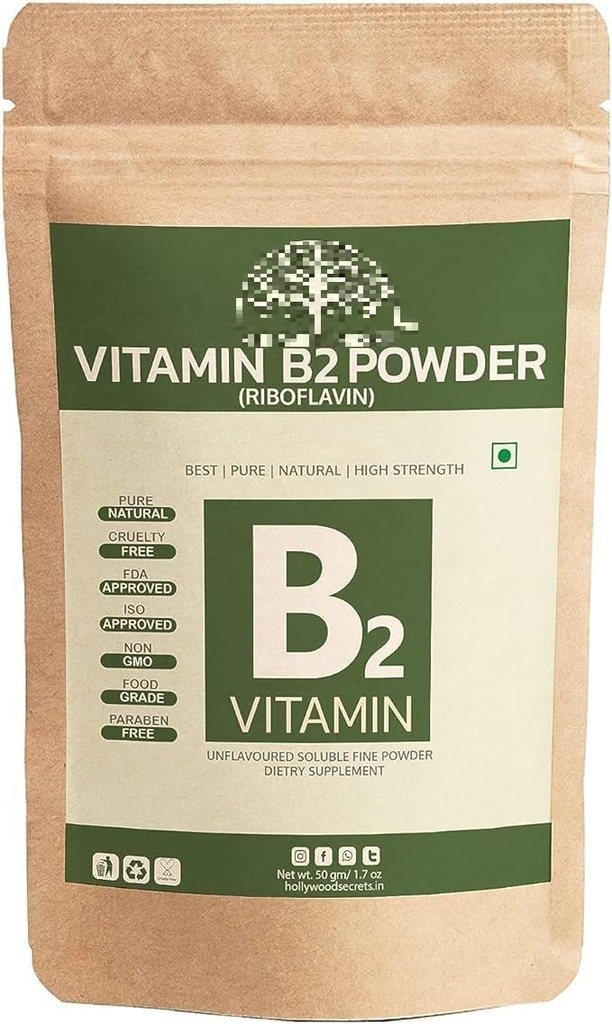 Générique Pub Vitamine B2 Riboflavine Poudre 50gm