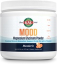 KAL Mood Magnésium poudre avec L-Theanine - Mandarin Flavor Magnésium supplément - Soutien de relaxation, haute absorption, pas de sucre ajouté, végétalien, sans gluten, fait sans soja - 40 portions, 9,8 oz