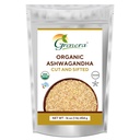 Grenera Organic Ashwagandha Racine coupée et tamisée 1 lb, Withania Somnifera USDA Certifié 3 à 5 mm Taille, Meilleur pour la fabrication de thé à base de plantes