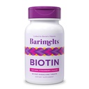 BariMelts Biotine 5000mcg, 90 comprimés à dissolution rapide (3 mois d'approvisionnement), vitamine bariatrique sans sucre pour les femmes, goût naturel de fraise