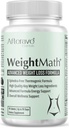 WeightMath Advanced Metabolism Booster & Thermogenic Formula, Flatter Stomach, Aides Belly Bloat, Système digestif et probiotique, Nutriments essentiels pour aider le nettoyage rapide des colonies