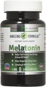 Formules étonnantes Melatonine 1 Mg Comprimés (non OGM, sans gluten) - Meilleur choix de supplément d'aide au sommeil naturel – favorise l'effet calmant et relaxant - 240 comprimés - convient aux végétariens