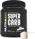 NutraBio Super Carb, Poudre d'hydrate de carbone avec Dextrine à grappes et électrolytes, Poudre de supplément de glucides avancé pour le carburant d'entraînement, la performance et la récupération musculaire, Dextrine cyclique, Non aromatisé, 30 Sv