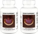 Supreme Nutrition Reishi Supreme, 90 Pure Reishi Mushroom Vegetarian Capsules | 2 Pack