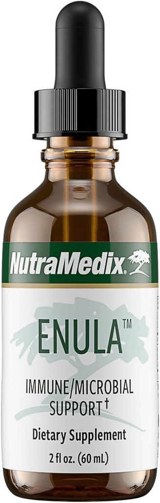 NutraMedix Enula Liquid Drops for Antioxidant & Immune Support - Elecampane Root & Jalap Root Extract to Promote Healthy Immune Defense - Bioavailable Herbal Supplement (2oz / 60ml)