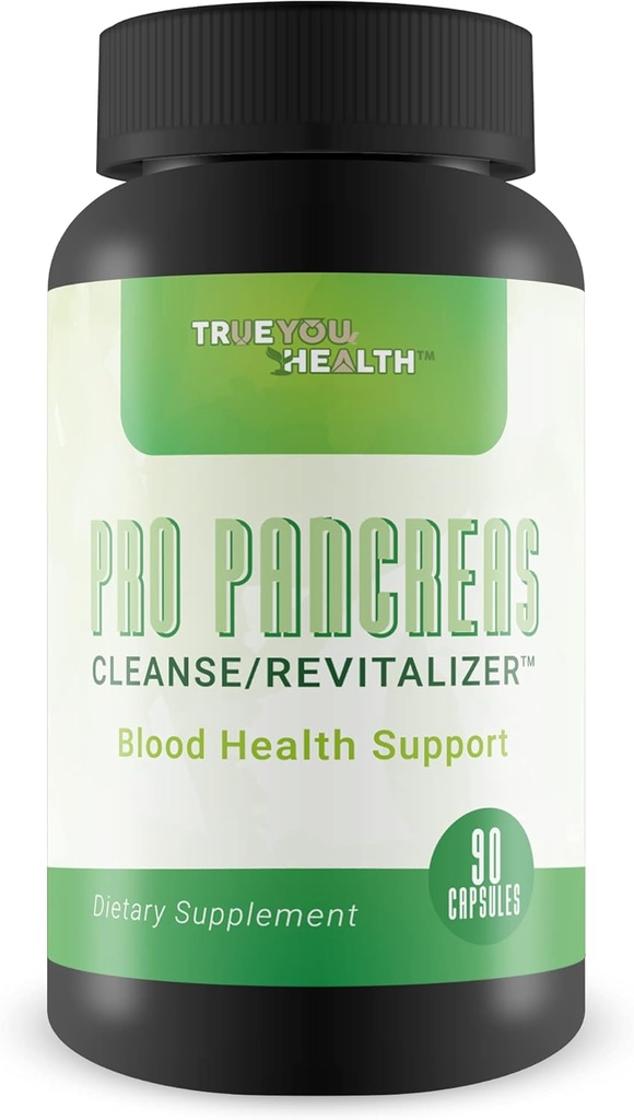 Pro Pancreas Cleanse/Revitalizer - Soutien Pancréas et santé du sang - Thé vert antioxydant Pancréas Cleanse et detox - Soutien Pancréas santé Fonction - Contient de la vitamine D, vitamine C, et curcuma