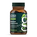 Gaia Herbs Mental Alertness - Supplément de soutien au cerveau pour aider à maintenir la concentration et la mémoire* - avec Eleuthero, Ginkgo Leaf, Gotu Kola, Rosemary et avoine - 60 phytocapsules liquides végétaliens (15 jours d'approvisionnement)