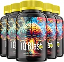 Capsules IQ Blast Pro Supplément Cerveau – IQBlast Pro Formule de force maximale tout naturel pour les pilules de mémoire et de focalisation améliorées, IQ BlastPro Support et critiques (5 Pack – 300 Capsules)