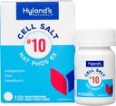 Hyland, sel cellulaire no 10, comprimés NAT Phos 6X, soulagement naturel des brûlures d'estomac, gaz et indigestion, comprimés à dissolution rapide, 100 comtes
