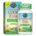 Supplément multivitamines végétariennes pour enfants - Code Vitamine Les enfants à croquer Vitamines crues entières avec probiotiques, 30 ours à croquer