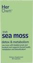 Ses propres capsules de mousse de mer d'Irlande, root de Burdock, Bladderwrack, Detox, Métabolisme, Immune Support, Skin Health, Natural Joint Support, Nutrient Rich Superfood High in Minerals, 60 Comte