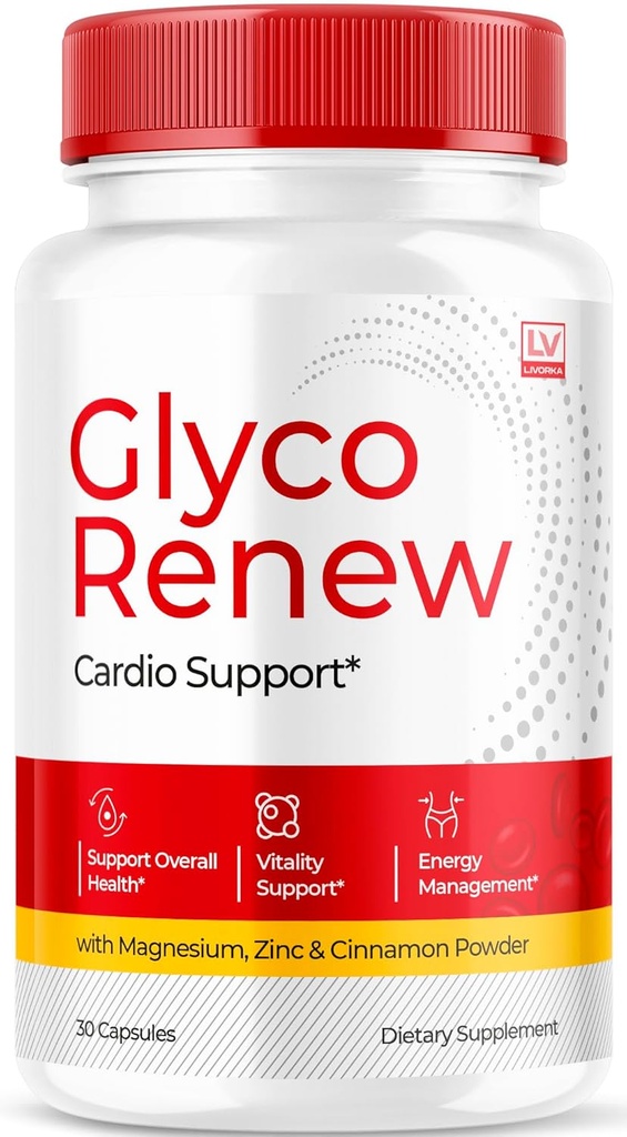 LIVORKA Glyco Renew - Glyco Renew Blood Support, Glyco Renew Blood Support, Glyco Renew Blood Support Pills, Glyco Renew Blood Support, Glyco Renew Blood Support, 30 Capsules