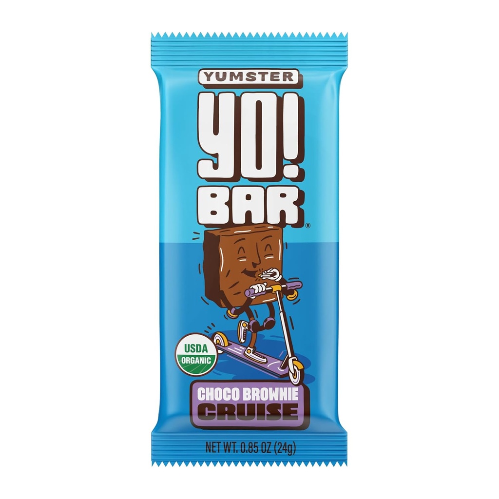 Oui ! Bar by Bearded Brothers Vegan Organic Kids Bar, Chocolat (25 bars) - Sans gluten, sans paléo et entier 30.00 Sans soja, sans OGM, faible glycémie, sans sucre ajouté, fibre + aliments entiers
