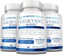 Supplément de glucosyle scientifique approuvé - 250 mg de berbère, mûre, cannelle aqueuse - 60 gélules de végétalien - boîte de 3