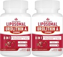 Urolithine liposomique A Supplément 2500mg, Énergie Boost, 60Capsules