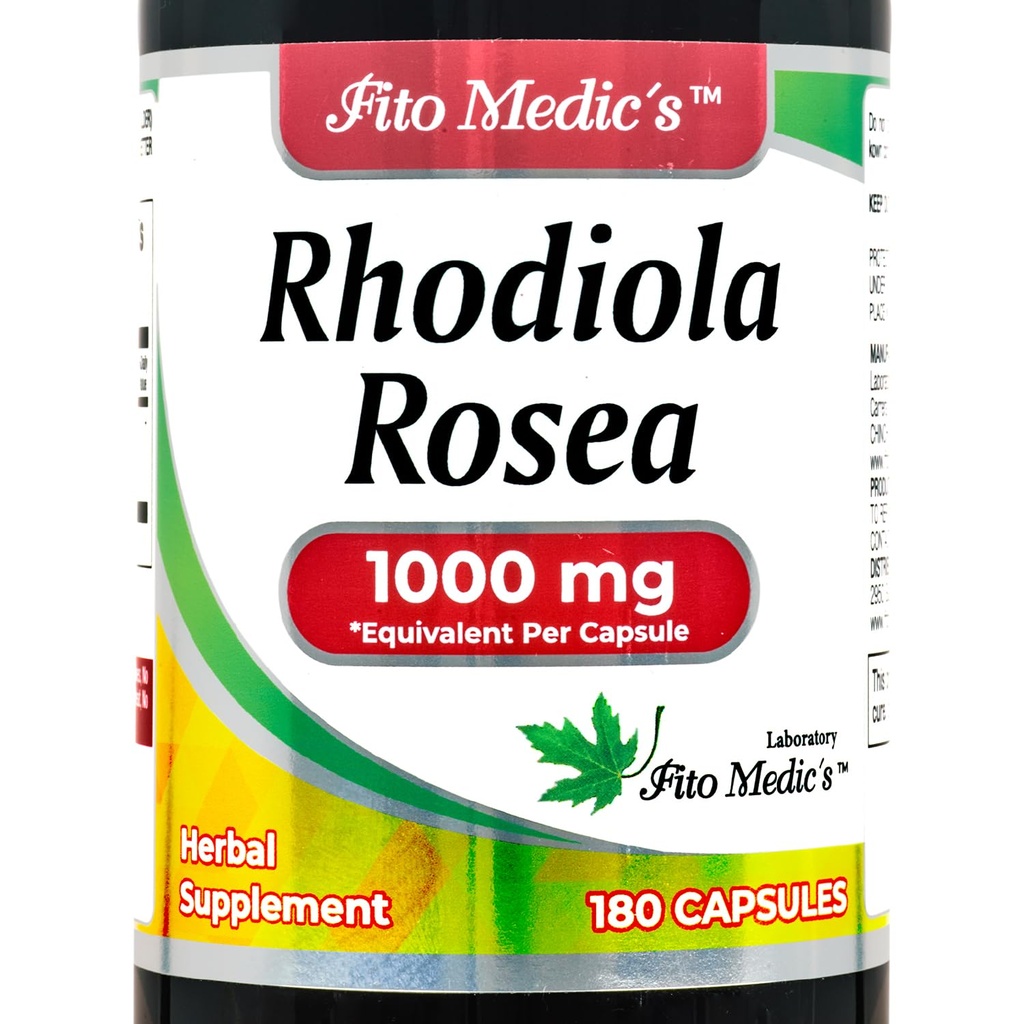 Lab - rhodiola rosea - rhodiola rosea Supplément -180 Caps - Ultra haute absorption.