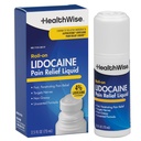 HealthWise 4% Lidocaïne Roll-On (en anglais seulement) Strength (en anglais seulement) Relief de la douleur Liquid (en anglais seulement) 2,5 oz 73 mL