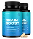 Nootrix Brain Boost Nootropic Supplement soutient la mémoire, la concentration mentale, la santé cognitive et l'énergie.