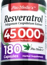 Labo de FITO MEDIC'S Resveratrol.com Suppléments de resveratrol.com Capsules de resveratrol 450 mg 100:1 par 3-capsules.com 180 capsules
