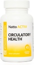 Natto ACTIV – Soutient la santé cardiovasculaire – Nattokinase Plus Serrapeptase & Bromelain - Enzymes systémiques