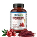 Extrait de canneberge FineLand 30 000mg Résistance par Capsule — Pilules de canneberge à haute puissance pour support UTI — 100 Capsules Vegan, 100 jours d'approvisionnement, Non-OGM, Fabriqué aux États-Unis