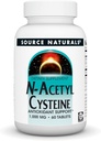Source Naturals N-acétyl Cysteine Antioxydants Soutien 1000 mg Complément alimentaire pour la santé respiratoire* - 60 comprimés