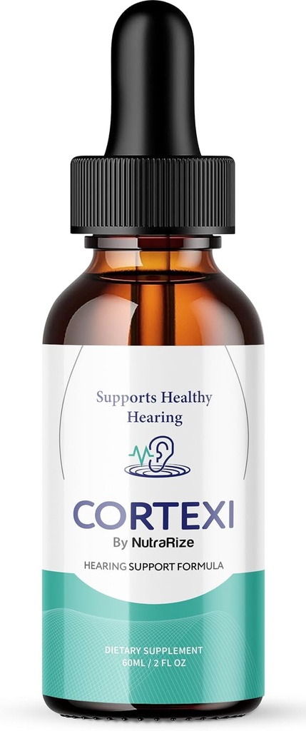 Cortexi Drops, Cortexi Hearing Support Drops - Advanced Formula for Ear Health, Cortexin Drops, Cortexi 24, Supplement Drops Maximum Strength, Cortexi Reviews (30 Servings)