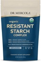 Dr. Mercola Organic Resistant Starch Complex - Supports Gut & Immune Health - Organic Green Banana, Tigernut Flour & Potato Starch - Gluten-Free & Soy-Free - Unflavored - 9.52 oz (30 Servings)