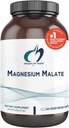 Conceptions pour le Malate de magnésium de santé - Magnésium chélaté sous forme de Malate de magnésium - Forme hautement biodisponible pour soutenir l'énergie, la santé osseuse + la récupération musculaire (240 Capsules de Malate de magnésium)