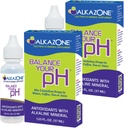 ALKAZONE équilibrez votre pH Antioxydants Booster minéral alcalin et suppléments (2 paquets)