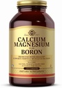 Solgar Calcium Magnésium Plus Boron - 250 comprimés - Non-OGM, végétalien, sans gluten, sans produits laitiers, casher - 83 portions