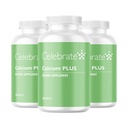 Célébrez les vitamines Calcium Plus – 600mg Citrate de calcium, 600 UI Vitamine D3 et 50mg Magnésium pour la chirurgie bariatrique - Sans gluten et sans sucre - 540 comprimés non chétifs