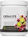 Allemand Micronized Creatine + USA Tart Cherry + Vitamine B6 - Supplément avant et après entraînement pour les femmes et les hommes, Tart Cherry Lime Flavor, Nourriture sans caféine pour le corps et le cerveau