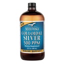 Sentier naturel Silver Ailes Colloïdal Argent 500ppm (2 500mcg) Supplément de soutien immunitaire 32 fl. oz.