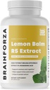 Cerveau Forza Lemon Baume R5 Capsules d'extrait - Extrait standardisé 5% Acide rosmarinique, 90 Capsules