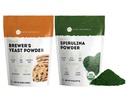 Levure de bière de Kate Naturals 12oz et poudre de spiruline 8oz